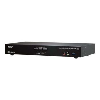 Мрежов комутатор ATEN CS1842 2-Port USB 3.0 4K HDMI Dual Display KVMP Switch - KVM / audio / USB switch - 2 ports