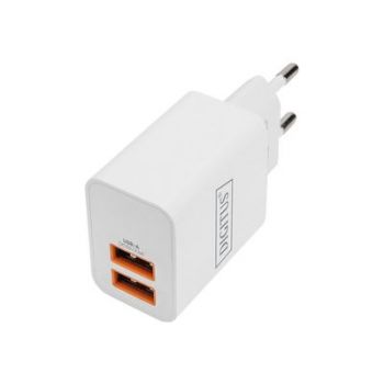 Адаптер Digitus power adapter - 2 x USB - 15.5 Watt