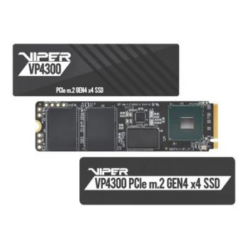 Твърд диск Patriot Viper VP4300 - solid state drive - 1 TB - PCI Express 4.0 x4 (NVMe)