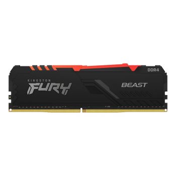 Памет за компютър Kingston FURY Beast Black RGB 8GB DDR4 3200MHz