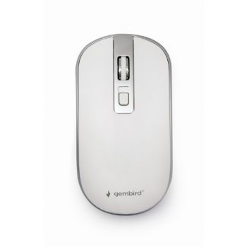 Мишка Gembird MUSW-4B-06-WS Wireless optical mouse, white/silver