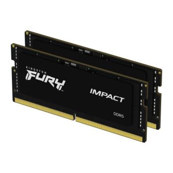 Памет за лаптоп Kingston Fury Impact SODIMM DDR5 32GB CL40 4800MHz 