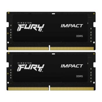 Памет за лаптоп Kingston Impact SODIMM DDR5 16GB (2x8GB) CL40 4800MHz 