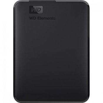 Твърд диск външен HDD WD Elements Portable 5TB Black USB 3.0 