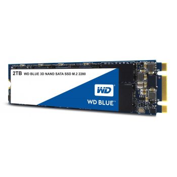 Твърд диск SSD Western Digital Blue 3D 2TB SATA III M.2 