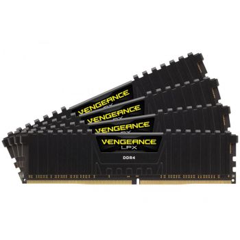 Памет за настолен компютър Corsair Vengeance LPX 16GB (4x4GB) DDR4 CL16 2666MHz 