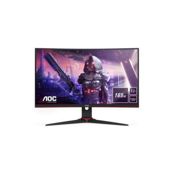 Монитор LED AOC C24G2AE/BK 23.6" FHD VA 1 ms, 165Hz, black and red C24G2AE/BK