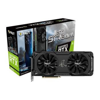 Видео карта Palit GeForce RTX 3070 JetStream LHR 8GB GDDR6, 256-bit 