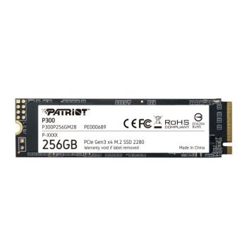 Твърд диск SSD Patriot P300 256GB M.2 2280 PCIe NVMe
