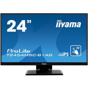 Тъч Монитор IIYAMA T2454MSC-B1AG, 23.8" IPS LED Panel, 10 point projective capacitive Multi-Touch