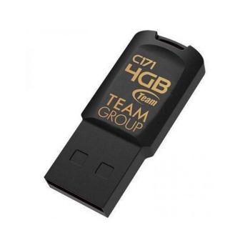 USB флаш памет Team Group C171 4GB USB 2.0, Черен