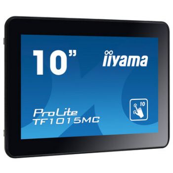 Тъч Монитор IIYAMA TF1015MC-B2, 10.1" VA LED Panel, 1280x800 16:10, Projective Capacitive 10 point touch with Anti-finger print coating